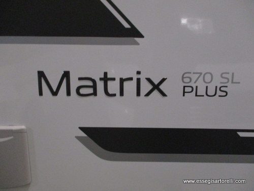 Adria Matrix PLUS M 670 SL garage 150 cv gemelli 2018 full