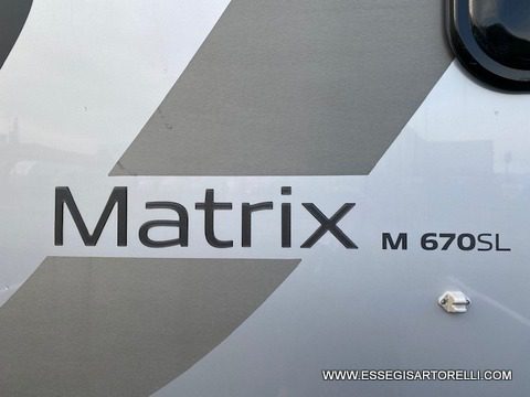 Adria Matrix Silver Collection M 670 SL 150 cv power garage, gancio traino, letti gemelli basculante 2016 FULL full