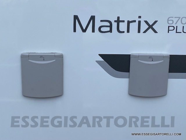 Adria Matrix PLUS M 670 SL 12/2017 (MY 2018) uniproprietario 150 cv power FULL gemelli garage basculante full